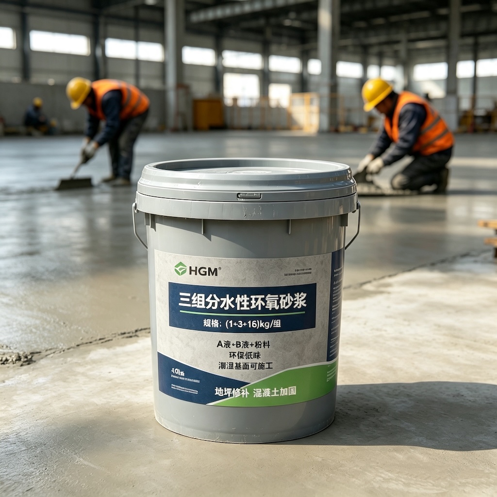 利州三组份水性环氧砂浆
